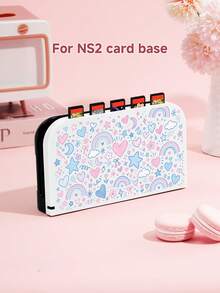 Cailai Cute Hand-Drawn Doodle Line Art Pattern Switch Console Protective Case, Soft Crayon Texture, Compatible With Switch OLED And Switch Console, Made Of Soft TPU Material, No Disassembly Required, Anti-Drop And Dust-Proof, Ideal Gift Compatible With Switch Gamers, Elegant And Cute Switch Console Protective Case, Switch 2 Storage Bag/Dock Case. - View 17