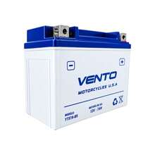 Batería Vento Original YTX7A-BS 12V 7Ah Compatible con 250z / Vort-x 300 / Storm 250 / Screamer 300 – Alto rendimiento, arranque confiable y larga duración. - Blanco - Ver 2