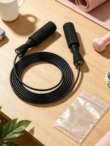 Lightweight Jump Rope With Foam Handles Adjustable Length Fitness Speed Jumping Rope Skipping Rope Suitable For Aerobic Exercise Boxing Training Weight Loss Fitness Jumping Racing Endurance And Speed Training Ideal For Men Women Gym Accessories - Multicolor - View 11