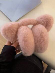 Cute Cat Ear Faux Fur Foldable Earmuffs, Women's Windproof Warm Winter Ear Protectors, Outdoor Cycling Daily Cold Weather Accessory - A - View 8