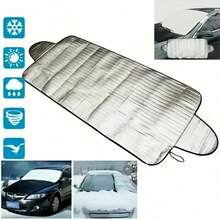 Car Front Windshield Sun Shade, Snow Cover, Dust Cover, Frost Cover, Windshield Sunshade - CC - View 5