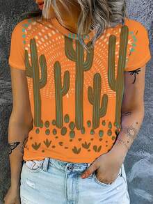 Women T-Shirts - Multicolor - View 2