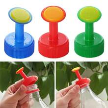 1pc Random Color Bottle Cap Spray Nozzle - DIY Irrigation Nozzle With Easy Connect Nut/Thread, Suitable For Indoor/Outdoor Potted Plants, Lawn, Garden - Low Maintenance Watering System, Fits Bottle Caps - Mini Size - Multicolor - View 4