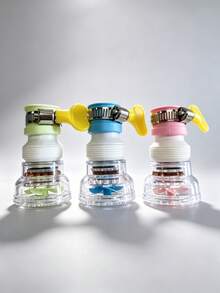 3pcs Rotatable Adjustable Faucet Aerator, Made Of High-Quality Polypropylene Material, Easy Installation, Anti-Splash Design, Multi-Layer Filtration, Water-Saving, Soft Water Flow; Suitable For Kitchen Sink, Bathroom Vanity, Rental, Hotel, Home Decor, Practical Faucet Extension Aerator; Suitable For New Year, Valentine's Day, Mother's Day, Father's Day, Graduation Season And Other Occasions, Kitchen Decor, Kitchen Accessories, Kitchen Supplies, Kitchen Storage, Camping Essentials, Back To School, Home Supplies, Family Essentials - Multicolor - View 13