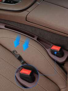 2-In-1 Car Seat Gap Filler & Storage Box Multi-Functional Organizer Anti-Drop Anti-Slip Crevice Box Between Seats Console Organizer Practical Car Accessories Decoration Interior Auto Accessories Car Essential - Multicolor - View 9