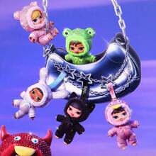 L.O.L.SURPRISE! Bratziez Iconz 系列盲盒收藏玩具，包含吊飾夾與配件，隨機款式，迷你娃娃公仔女孩生日派對禮物 - Series 2 - 查看 3