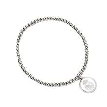 Real Madrid CF Beaded Bracelet - Silver - View 1