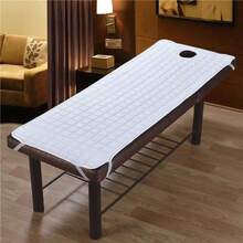 1pc Soft Thickened SPA Massage Bed Mat And Face Support Frame Set, Comfortable Perforated Face Cover - Multicolor - View 8