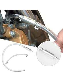 Motorcycle Brake Bleeder Kit Manual Fluid Extractor Pump One Way Check Valve Hydraulic Brake Clutch Bleeding Tool - A - View 2