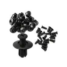 20/50/100PCS Car Push-In Fastener Clips, Universal Automotive Plastic Expansion Screws Fasteners, Car Door Panel Bumper Fender Clip Kit, Car Body Rivet Fastener Set, Suitable For Most Car Models Interior Repair Accessories - A - View 7