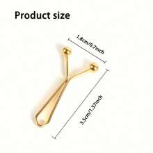 8pcs Adjustable Seamless Waist Clips - Multi-Functional Metal Clips, Suitable For Tightening Belts, Pants, Scarves, Etc. Easy To Use, Durable, Stylish Design, Perfect For Belts And Waist, Fashion Accessory, Elegant Appearance, Multi-Functional Use - A - View 4