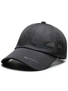 1PC Mesh Baseball Cap Unisex Fashion Versatile Trucker Hat Baseball Cap Suitable For Daily Wear - Multicolor - View 8