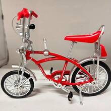 1:8 Scale Alloy Die-Cast Mountain Bike Mini Model, Full Suspension Version, Collectible Desktop Decor, Exclusive Gift For Bicycle Enthusiasts - Multicolor - View 7