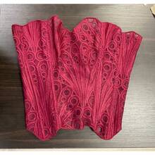 Corset Set - Burgundy - View 2