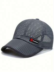 1 buah Topi Baseball Jala Serbaguna untuk Semua Musim, Topi Trucker Modis Unisex, Topi Baseball Cocok untuk Pemakaian Sehari-hari dan Aktivitas Luar Ruangan - MultiWarna - View 3