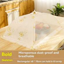 1PC/ Foldable Mesh Food Cover, Mosquito Proof Table Cover, Home Table Cover, Large Foldable Food Cover, Fly Proof Kitchen And Outdoor Camping Net, Food Cover, Table Cover, Foldable Vegetable Cover, Home Table Food Cover, Fly Proof Net - Multicolor - View 2