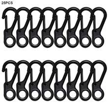25PCS Multi-Function Alloy Keychain Spring Hook Snap Clasp, Suitable For Water Bottle Lanyard, Key Chain Key Ring, DIY Crafts, Backpack Hook, Pet Rope Lock, Bag Pendant, 2 Sizes Available (25mm/32mm) - Question Mark Buckle - View 11