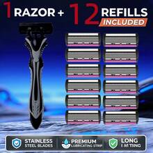 6-Layer Manual Razor Blade Beauty Tool With Trimmer, Replaceable Blades And Razor Holder,Su,Itable For Men's Hair Removal, Facial Hair Removal, Hair Clipper, Hairdressing,Personal Care And Gifts, 10 Occasions Perfect For Men's Grooming Essential Tool - Multicolor - View 14
