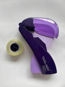 1pc Multi-Color Automatic Tape Dispenser, Battery-Free, Easy To Use, One-Click Cutting, Clean Cut And Non-Sticky, Very Convenient. Full Ergonomic Design, Suitable For Various Tapes, Ideal For Home, Office, Gift Wrapping, Crafting And Large-Size Packaging. Perfect Gift For Christmas, Holidays, Birthday, Mother's Day, Valentine's Day. - A - View 11
