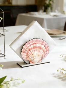 1Pc Ocean Shell Lighthouse Starfish Shaped 2D Wooden Tissue Rack Home ...