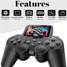 Controlador de mango de juego doble, botón inalámbrico puede mapear el mango del juego, compatible con otros teléfonos móviles - Negro - Ver 8