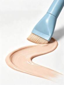 BAILIFOREVER Wide Flat Foundation Brush, Soft Synthetic Bristles Liquid Foundation Makeup Brush, Large Coverage Face Blending Brush For Cream Concealer, One Swipe Full Face Application, Portable Cosmetic Tool For Beginners Daily Makeup - Multicolor - View 5