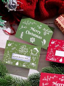 Christmas Decoration Scratch-Off Card Set (10pcs/20pcs), Featuring Santa Claus And Christmas Tree Patterns - DIY Holiday Gift Coupons, Party Game Prizes, Includes Lucky Scratch-Off Stickers, Cute Cartoon Christmas Scratch-Off, Creative DIY Gift Coupons, Suitable For Holiday Parties And Events - View 8