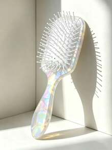 Acetate Air Cushion Hair Brush, Paddle Detangler Comb For Scalp Massage Wet Dry Hair - Multicolor - View 1