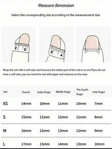 10 Pcs Short Square Press-On Nails, Caramel Reddish Brown Gradient With Gold Foil Hand Drawn Lines, Maillard Style Handmade Nail Tips For Daily Commute, Travel & Autumn Winter Photoshoot - Multicolor - View 7