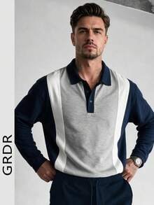 GRDR Men Polo Shirts - Light Grey - View 3