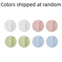 Oval Silicone Pull Handle - No Drill Adhesive Backing Helper, Suitable For Cabinets, Drawers, Doors, Toilets, Strong Grip Durable Design, Elderly And Children Friendly, Farmhouse Summer Decor, Perfect Housewarming Gift, Minimalist Home, Random Color Shipped - Multicolor - View 6