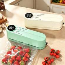 2-In-1 Electric Vacuum Sealing Machine, Portable Air Pump, Suitable For Sealing Food Bags In Home Kitchens, Inflating Beds, Mattresses, Swimming Rings, Inflatable Pads And Toys, As Well As For Outdoor Camping And Kitchen Storage. - Multicolor - View 7