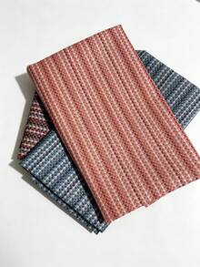 1 Roll Premium Plaid Printed Leather DIY Handmade Bags Hair Clips Shoes Matte Texture Leather Material For Home Decor - Plaid Leather - View 5