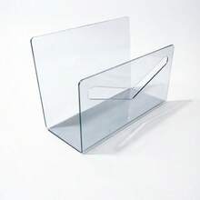 Acrylic Letter Holder, Envelope Storage Rack, Transparent Acrylic File & Letter Storage Box, Desktop Vertical Envelope & Letter Rack, Lightweight Desktop Bill Organizer, Suitable For Home, Office And School - Multicolor - View 4