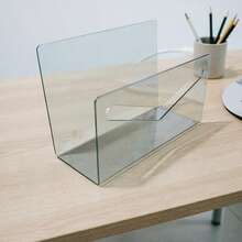 Acrylic Letter Holder, Envelope Storage Rack, Transparent Acrylic File & Letter Storage Box, Desktop Vertical Envelope & Letter Rack, Lightweight Desktop Bill Organizer, Suitable For Home, Office And School - Multicolor - View 3