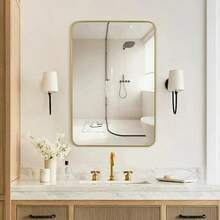 Bathroom Mirrors - Black - View 3