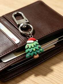 1/10pcs Christmas Tree Keychain Set, Christmas Tree Pendant Keychain, Bag/Wallet/Backpack/Handbag And Car Charm, Ideal Gift For Wedding, Christmas Party, Graduation, Christmas - Christmas Tree Ornament - View 4