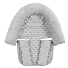 Infant Travel Support Pillow, Baby Head And Neck Support Pillow, With Car Seat Safety Belt Cover - Multicolor - View 9