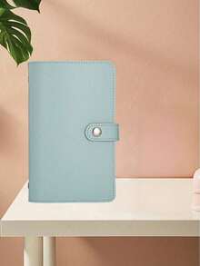 A Cash Storage Notebook That Can Hold 100 Banknotes, With Photos Of Banknotes And Stamps On It, And 1A6 Large Storage Space - Multicolor - View 11