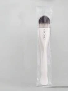 2pcs Dual-Ended Tongue-Shaped 2-In-1 Face Mask Brush, Soft Bristles Non-Absorbent, Mud Mask Foundation Liquid Multi-Function Makeup Brush, Multi-Purpose Brush - Multicolor - View 12