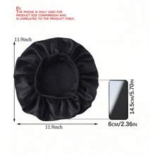 1pc Luxury Silk Satin Sleep Caps, Solid Color, Elastic Hair Protection Caps, Lightweight Comfortable For All-Night Wear, Hair Care, Shower, Gentle Fit To Scalp, For Her - Multicolor - View 3