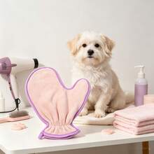 Cat Dog Bathing Drying Glove Pet Absorbent Towel Microfiber Portable Cat Dog Drying Glove - Multicolor - View 5
