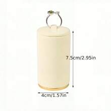 Multi-Size Cylindrical Velvet Ring Display Stand, Layered Display Prop For Live Streaming And Photography, Non-Slip Ring Storage Rack, Home Storage Decor - Same Style In Multiple Colors and Sizes - View 9