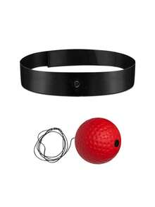 1pc Head-Mounted Boxing Reflex Ball, Home Stress Relief Elastic Ball, Combat Reaction Speed Training Equipment - Multicolor - View 7