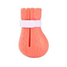 4pcs Cat Paw Protective Shoes, Adjustable Hook And Loop Pet Boots, Anti-Licking And Biting Cat Protective Shoe Covers, Indoor Home Use - Multicolor - View 11