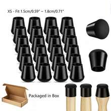 1/4/8/16/24pcs, Thickened Wear-Resistant TPE Chair Leg Protectors, High Elasticity Silent Anti-Slip Table And Chair Foot Pads, Scratch-Resistant Noise-Reducing Floor Protection Pads - Flexible And Durable, Silent And Scratch-Resistant, Easy To Install By Hand. Suitable For Home Table And Chair Protection, Bedroom Furniture Floor Protection. Flexible And Durable Furniture Protection Men's Tools, Invisible Silent Versatile Room Decoration Foot Pads, Scratch-Resistant Floor Protection Simple Home Decor Protection Pads, Anti-Slip Silent Bedroom Decoration Chair Foot Pads, Soft And Wear-Resistant Atmospheric Autumn Decoration Protection Covers, Invisible Creative Halloween Decoration Chair Leg Covers, (Random Style) - Multiple Styles - View 2