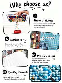 1 DIY Full Diamond Mosaic Diamond Painting, Butterfly Flower Pattern, 5D Hand-Made Diamond Painting Crafts, Suitable For Home Decoration. - A - View 5