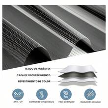 Blinds, Shades & Shutters - Beige - View 3