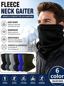 1pc Winter Warm Face Mask Unisex Outdoor Cycling Headwear Cold-Proof Wind-Proof Skiing Wind-Proof Hat, Suitable For Cycling Motorcycle Skiing Off-Road Protection Dust-Proof Breathable Winter Warm Face Mask - Style C - View 10