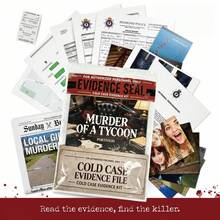 Mysterious Criminal Unsolved Mystery Board Game – Cold Case File Investigation – Detective Clues & Evidence – Solve The Crime – Suitable For Solo, Date Night & Party Groups – Millionaire Case - Millionaire Murderer - View 5